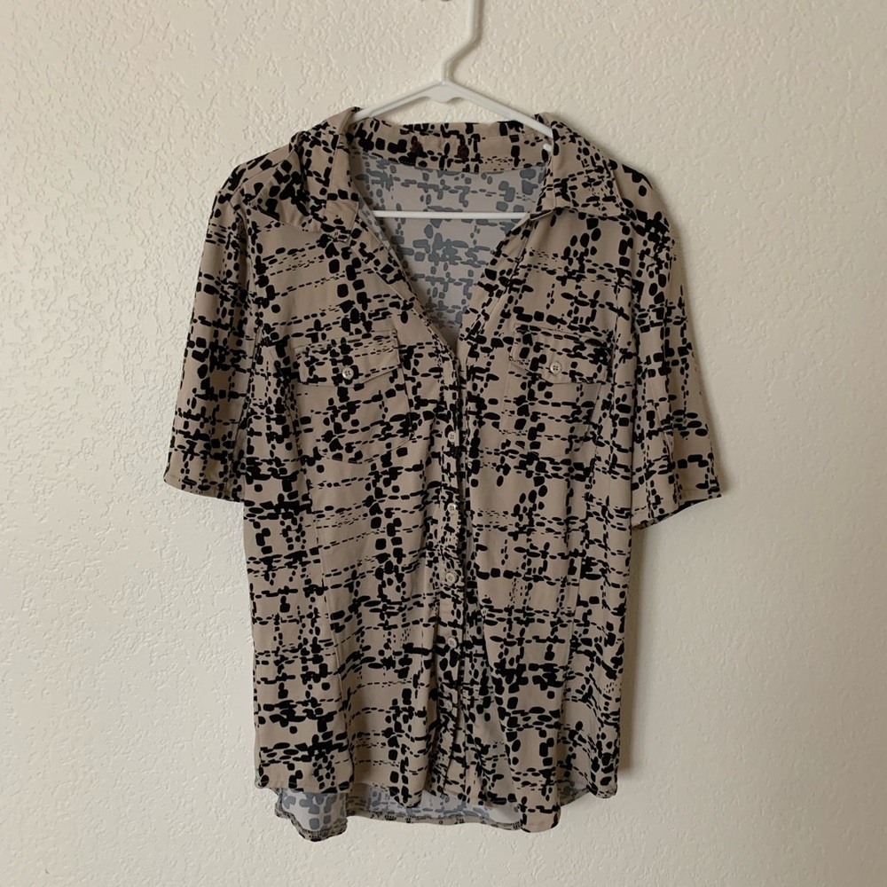 Oversized Button Up